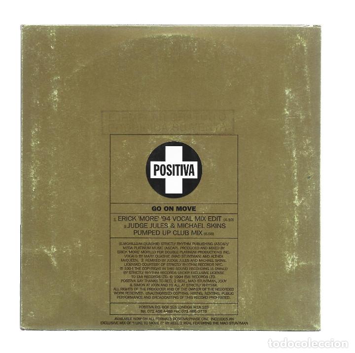 CDs de m&uacute;sica: GO ON MOVE- REEL 2 REAL - Foto 2