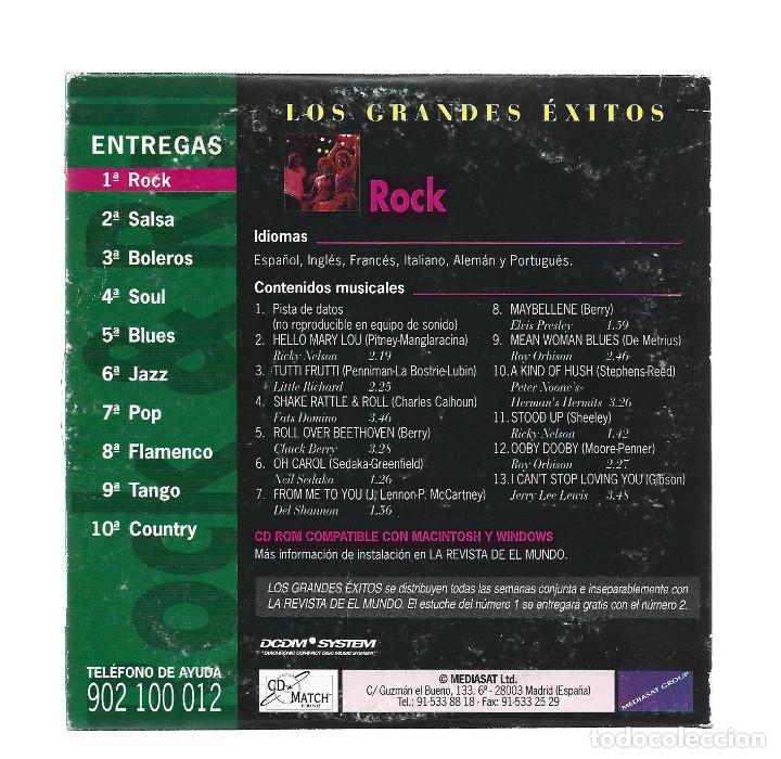 CDs de m&uacute;sica: LOS GRANDES EXITOS ROCK - Foto 2