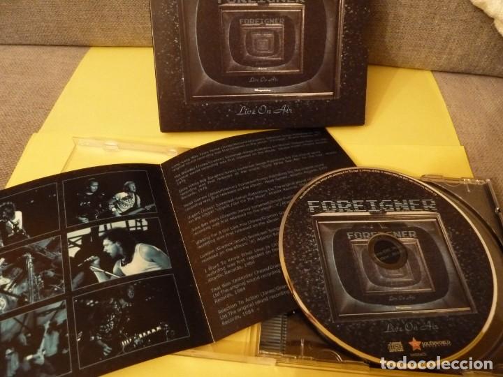 CDs de m&uacute;sica: CD=FOREIGNER-LIVE ON AIR=SW0004CD - Foto 2