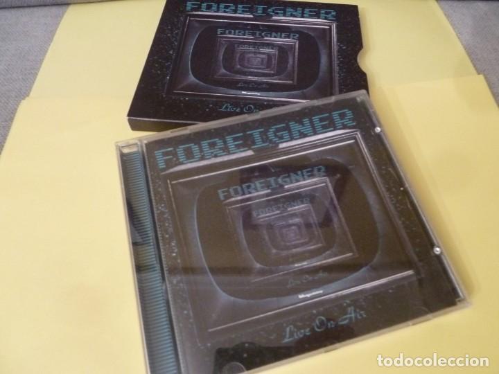 CDs de m&uacute;sica: CD=FOREIGNER-LIVE ON AIR=SW0004CD - Foto 3