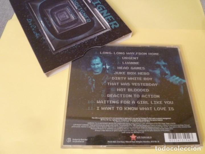 CDs de m&uacute;sica: CD=FOREIGNER-LIVE ON AIR=SW0004CD - Foto 5