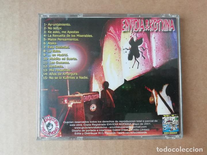 CDs de m&uacute;sica: ENVIDIA KOTXINA - &iexcl;&iexcl;&iexcl;EN BOKA ZERRADA ... - Foto 3