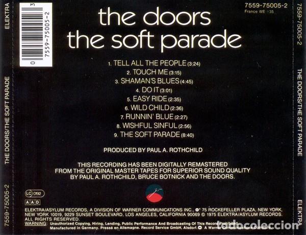 CDs de m&uacute;sica: The Doors - The Soft Parade - CD - Foto 2