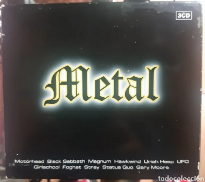 CDs de m&uacute;sica: * Various&nbsp;&ndash;&nbsp;Metal Sello:Castle Pulse&nbsp;&ndash; 3 x&nbsp;CD,. - Foto 1
