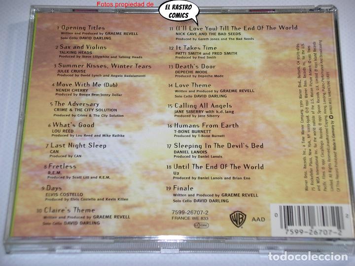 CDs de M&uacute;sica: Until The End Of The World, Hasta el fin del mundo, CD Warner 1991 excelente estado, Alternative BSO