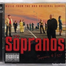CDs de Musique: THE SOPRANOS - PEPPERS & EGGS - MUSIC FROM THE HBO ORIGINAL - 2 X CD, COMPILATION. Lote 326629348