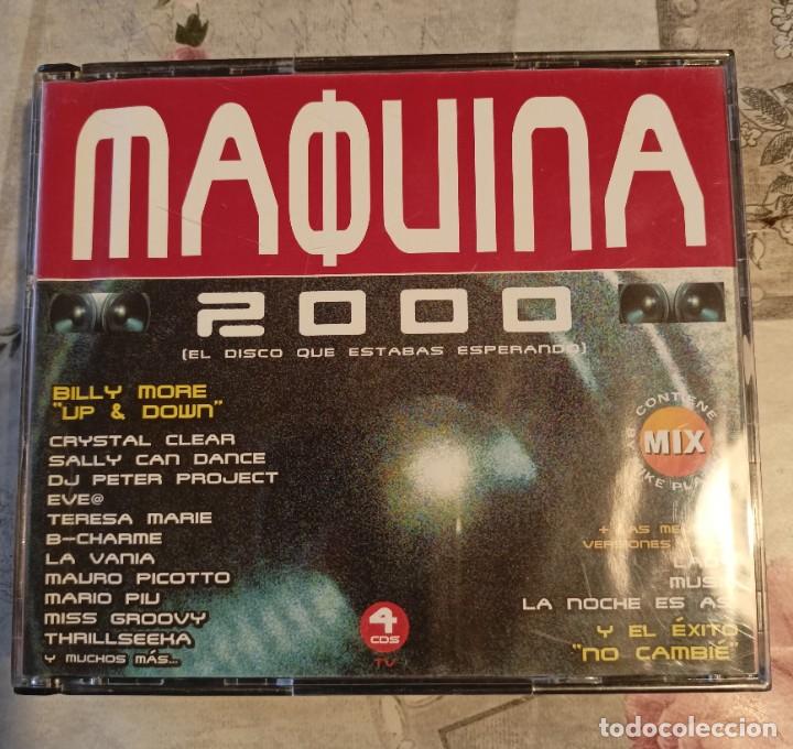 CDs de m&uacute;sica: M&aacute;quina 2000 - 4 CDs - Foto 1