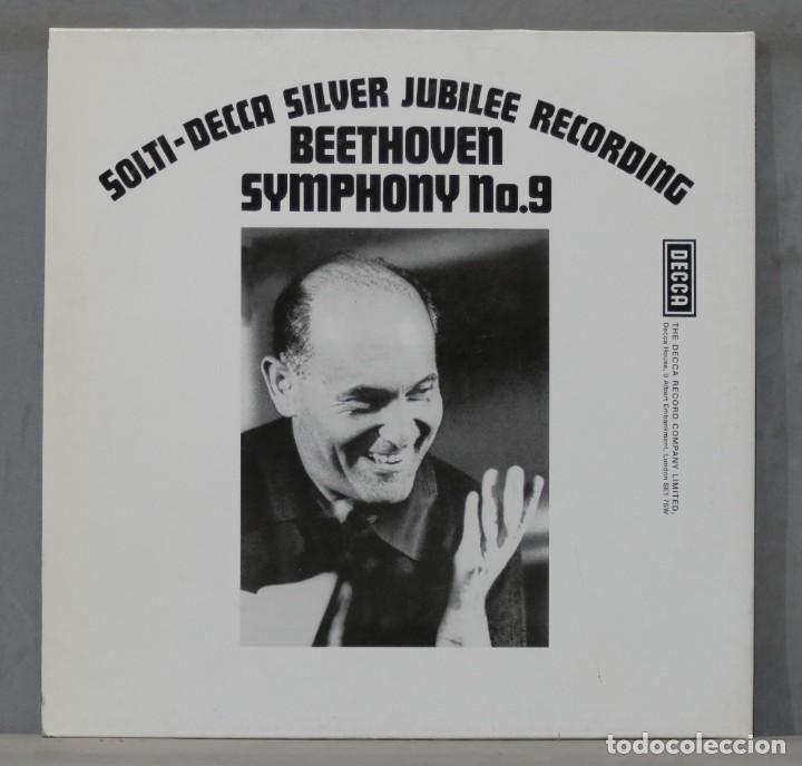 CDs de m&uacute;sica: 2 LP. Symphony No. 9. BEETHOVEN. SOLTI - Foto 2