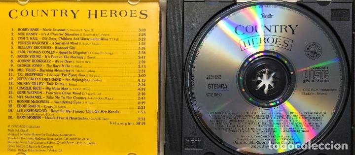 CDs de m&uacute;sica: Country Heroes - CD, Compilation - Foto 2