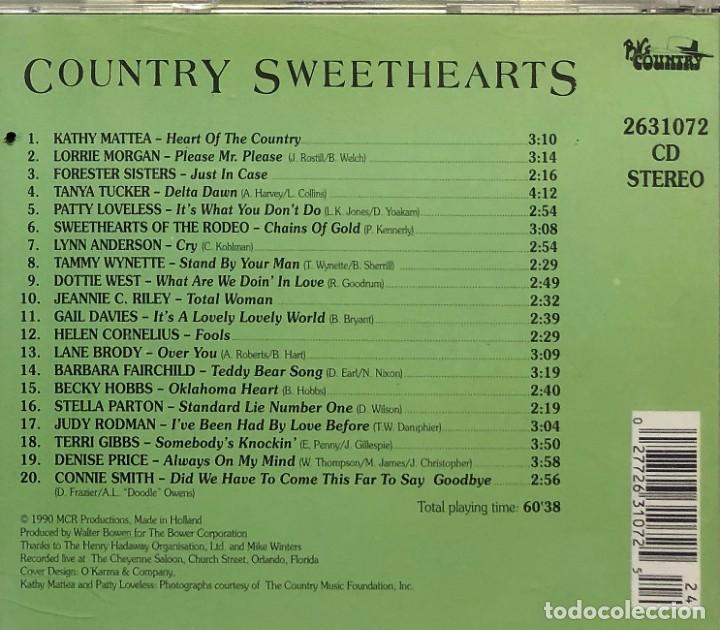 CDs de m&uacute;sica: Country Sweethearts - CD, Compilation - Foto 3