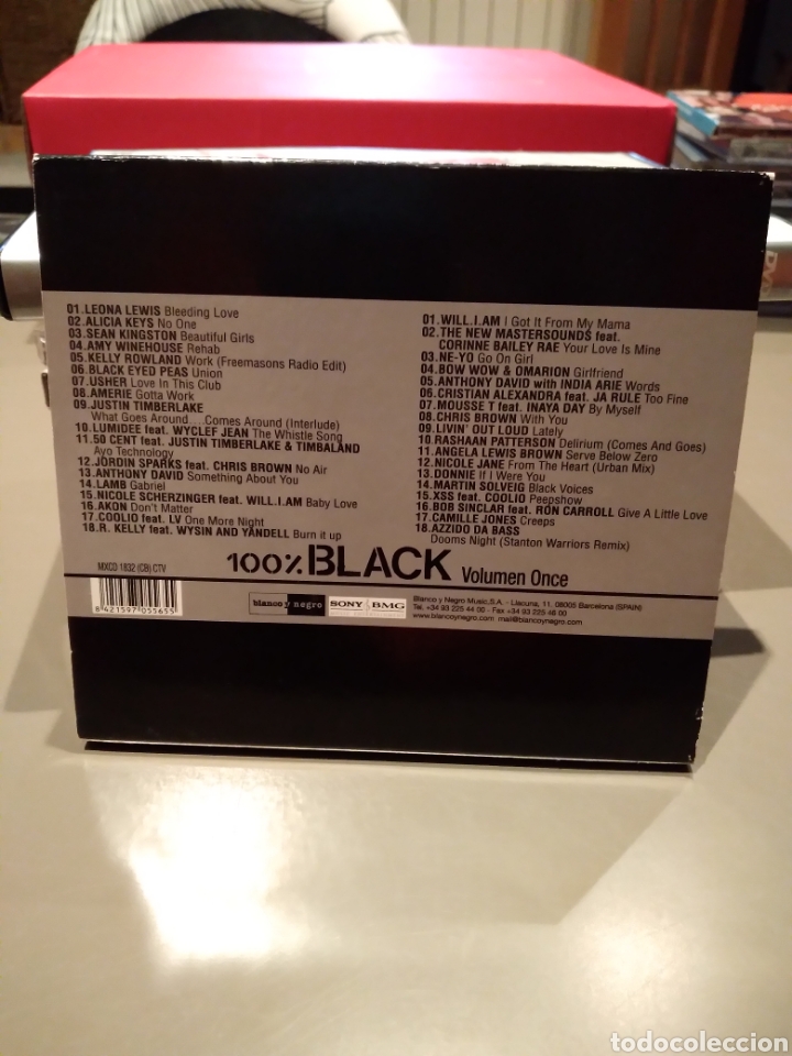 CDs de m&uacute;sica: 100% BLACK VOLUMEN ONCE - ES.08 - Foto 2