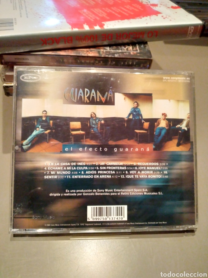 CDs de m&uacute;sica: GUARAN&Aacute; - EL EFECTO GUARANA - ES.01 - Foto 2