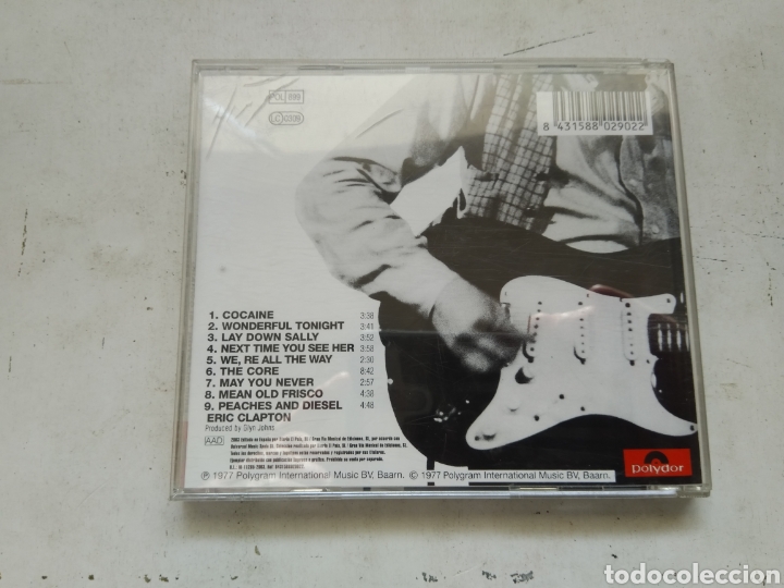 CDs de m&uacute;sica: CD ERIC CLAPTON/SLOWHAND - Foto 3