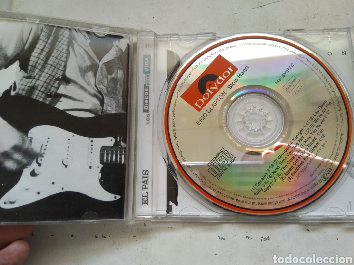 CDs de m&uacute;sica: CD ERIC CLAPTON/SLOWHAND - Foto 2