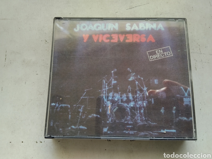 CDs de m&uacute;sica: CD JOAQU&Iacute;N SABINA Y VICEVERSA EN DIRECTO - Foto 1