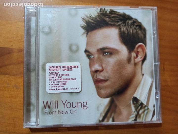 CDs de m&uacute;sica: CD WILL YOUNG - FROM NOW ON (J4) - Foto 1