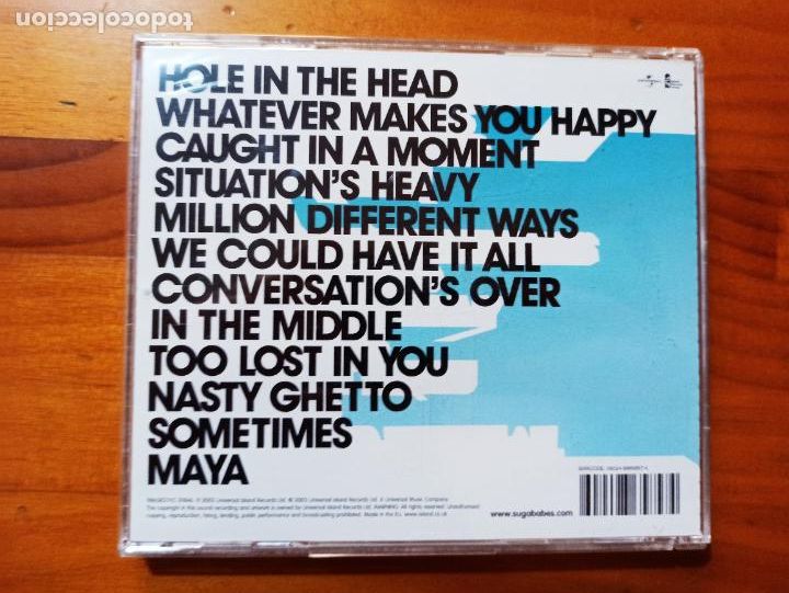 CDs de m&uacute;sica: CD SUGABABES - THREE (M5) - Foto 2