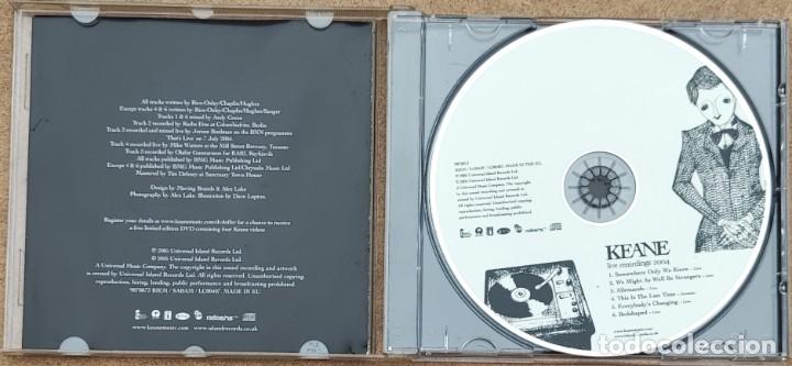 CDs de m&uacute;sica: KEANE - LIVE RECORDINGS 2004 (CD) 2005 - 6 TEMAS - Foto 2