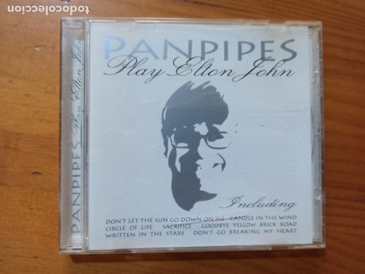CDs de m&uacute;sica: CD PANPIPES PLAY ELTON JOHN (W6) - Foto 1