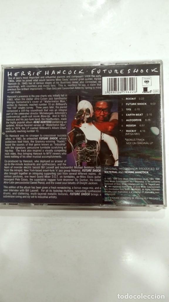 CDs de m&uacute;sica: Herbie Hancock Future Shock - Foto 2