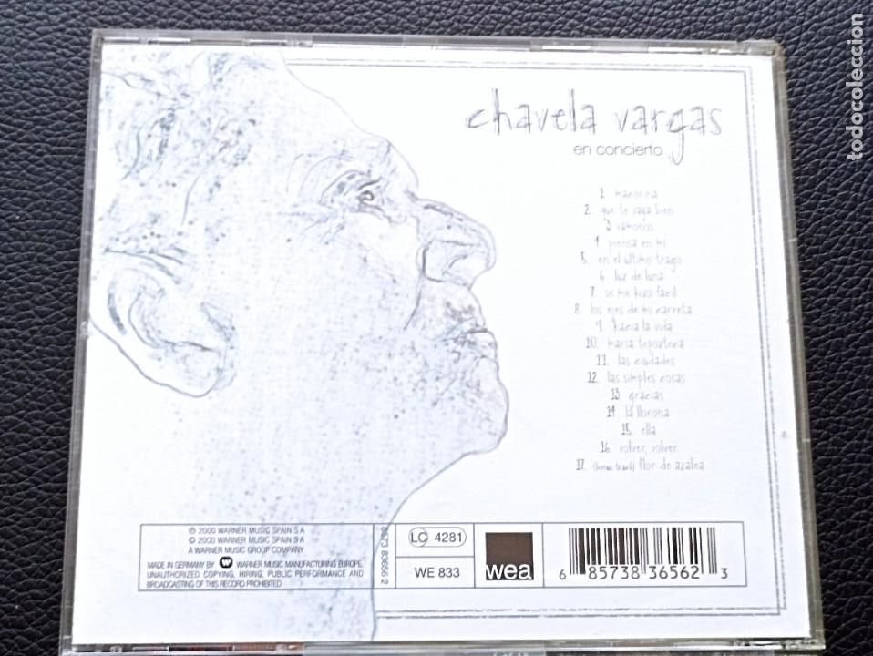 CDs de m&uacute;sica: Chavela Vargas. En Concierto. 2000 - Foto 4