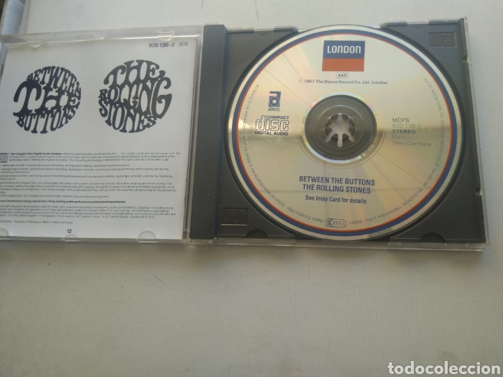 CDs de m&uacute;sica: CD ROLLING STONES/BETWEEN THE BUTTONS - Foto 2