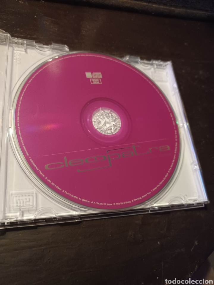 CDs de m&uacute;sica: Cleopatra Comin Atcha! CD original, caratula facsimil - Foto 2