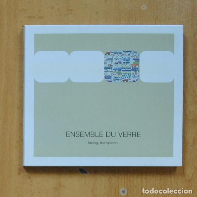 CDs de m&uacute;sica: ENSEMBLE DU VERRE - FACING TRANSPARENT - CD - Foto 1