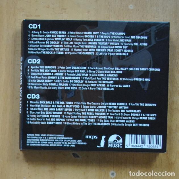 CDs de m&uacute;sica: VARIOS - GUITAR GREATS - 3 CD - Foto 2