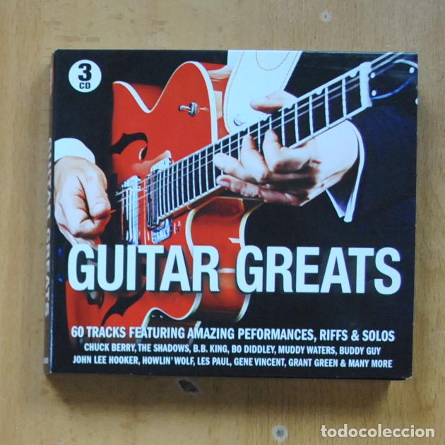 CDs de m&uacute;sica: VARIOS - GUITAR GREATS - 3 CD - Foto 1