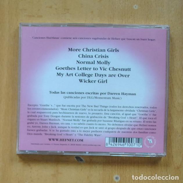 CDs de m&uacute;sica: HEFNER - CNCIONES HUERFANAS - CD - Foto 2