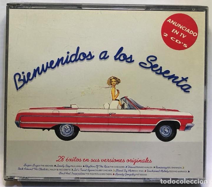 CDs de m&uacute;sica: Bienvenidos A Los Sesenta (28 &Eacute;xitos En Sus Versiones Originales) - 2 x CD, Compilation - Foto 1