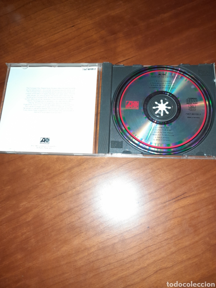 CDs de m&uacute;sica: AC DC Flick of the switch Cd - Foto 3