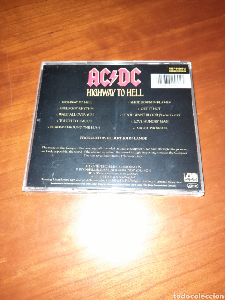 CDs de m&uacute;sica: AC DC Highway to hell Cd - Foto 2