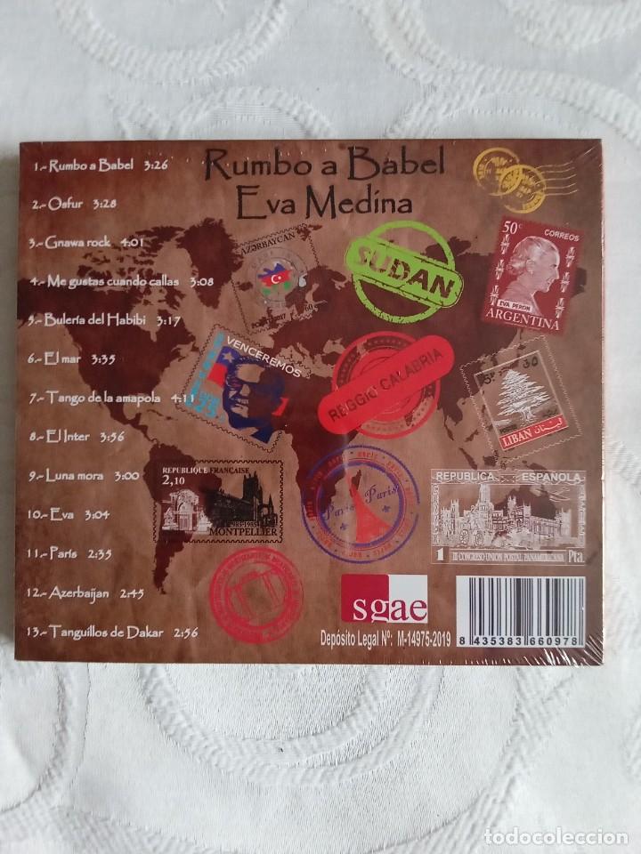 CDs de m&uacute;sica: EVA MEDINA - Rumbo a Babel - Foto 2