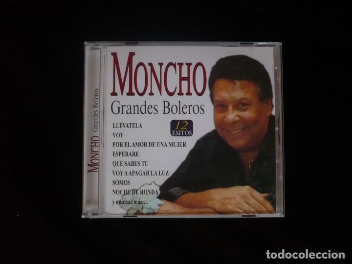 CDs de m&uacute;sica: moncho - grandes boleros 12 exitos - cd como nuevo - Foto 1