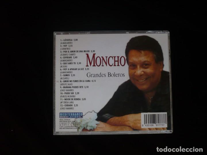 CDs de m&uacute;sica: moncho - grandes boleros 12 exitos - cd como nuevo - Foto 2