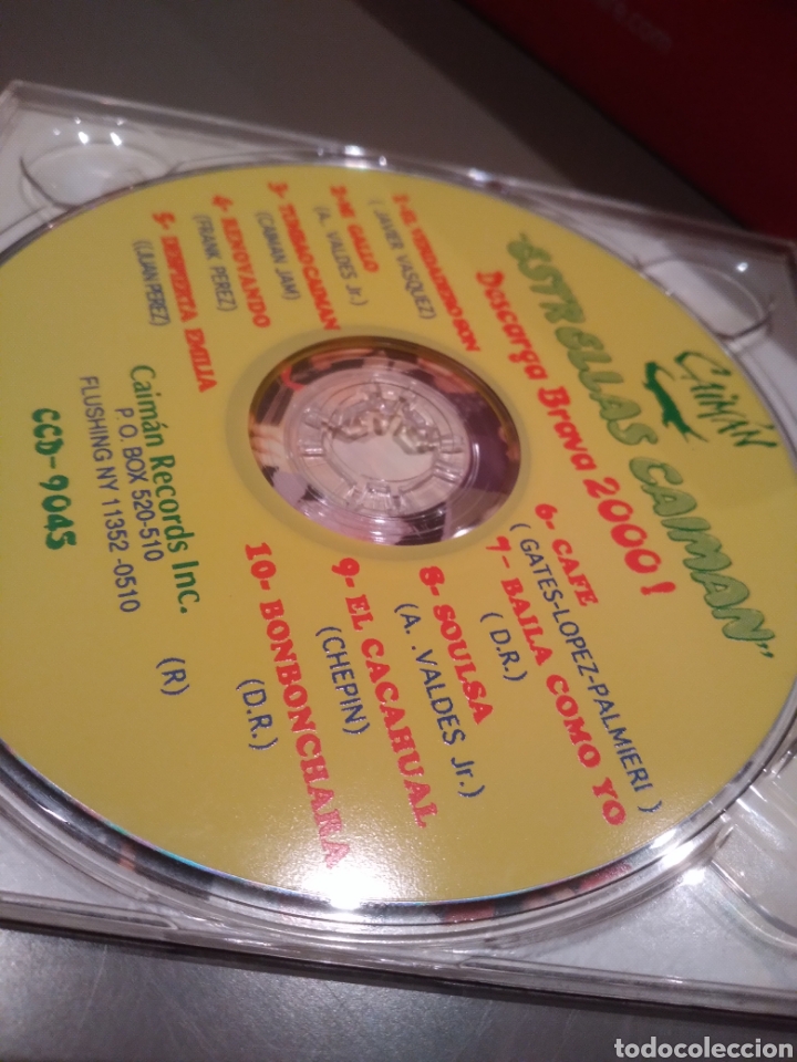 CDs de m&uacute;sica: ESTRELLAS CAIMAN - DESCARGA BRAVA 2000 - US.00 - Foto 2
