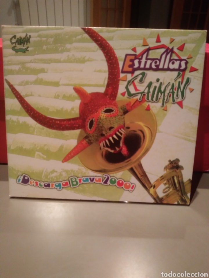 CDs de m&uacute;sica: ESTRELLAS CAIMAN - DESCARGA BRAVA 2000 - US.00 - Foto 1