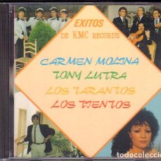 CDs de Música: CARMEN MOLINA, TONY LUTRA, LOS TARANTOS Y LOS TIENTOS - EXITOS KMC / CD ALBUM 1994 RF-11042. Lote 327211728