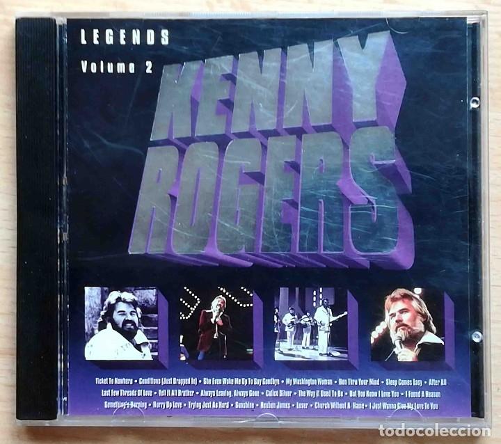 CDs de m&uacute;sica: CD: Kenny Rogers - Legends Volume 2. UK - Foto 1