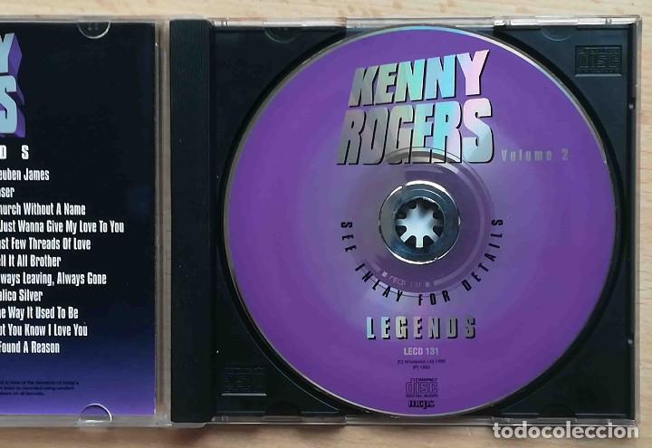 CDs de m&uacute;sica: CD: Kenny Rogers - Legends Volume 2. UK - Foto 3