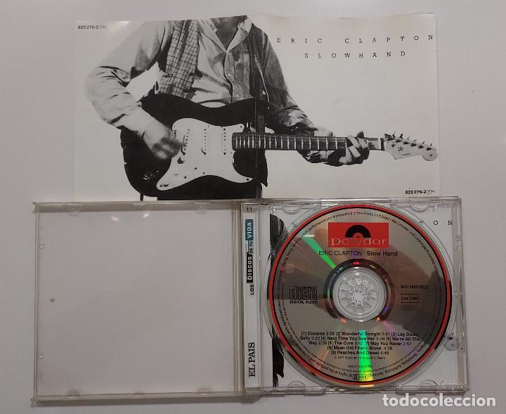 CDs de m&uacute;sica: CD ERIC CLAPTON - SLOWHAND. 2003 EL PAIS (DE 1977 POLYGRAM) - Foto 5