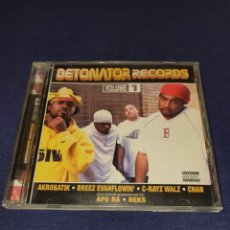 CD de Música: DETONATOR RECORDS VOLUME 1. Lote 327320453