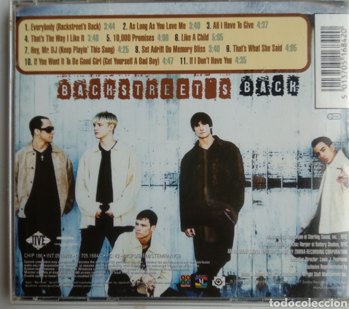 CDs de m&uacute;sica: *BACKSTREET BOYS, BACK, EU, JIVE, 2004 - Foto 2