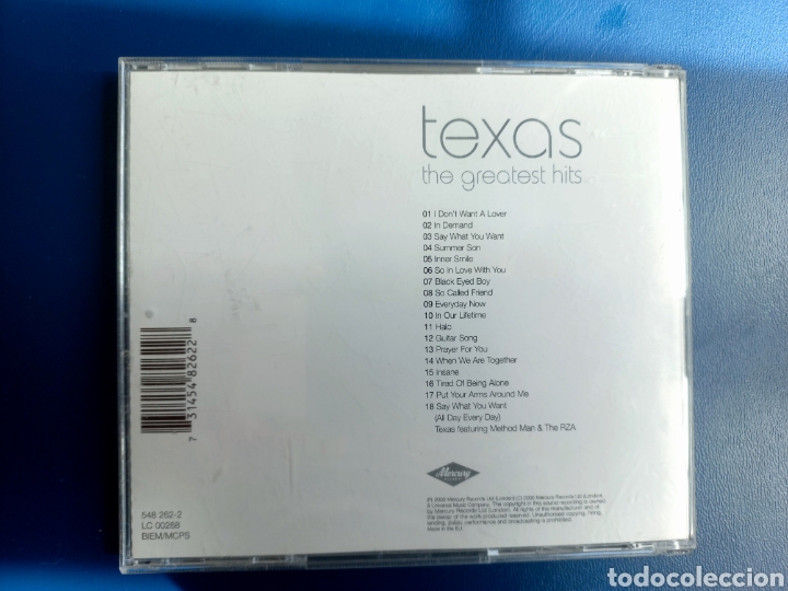 CDs de m&uacute;sica: Texas the Greatest hits - Foto 4