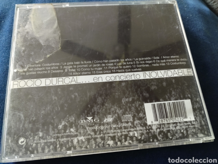 CDs de m&uacute;sica: M&uacute;sica Roc&iacute;o D&uacute;rcal - Foto 2