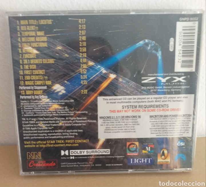 CDs de m&uacute;sica: Star trek - First contact - Foto 2