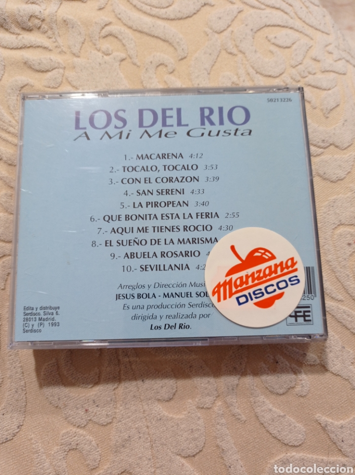 CDs de m&uacute;sica: Los del R&iacute;o,A m&iacute; me gusta, CD - Foto 2
