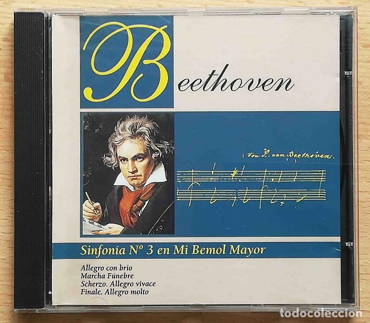 CDs de M&uacute;sica: CD: Beethoven. Sinfonia N&ordm; 3 en Mi Bemol Mayor. Orq. Filarm. Eslovaquia. Dir: Zdenek Kosler.
